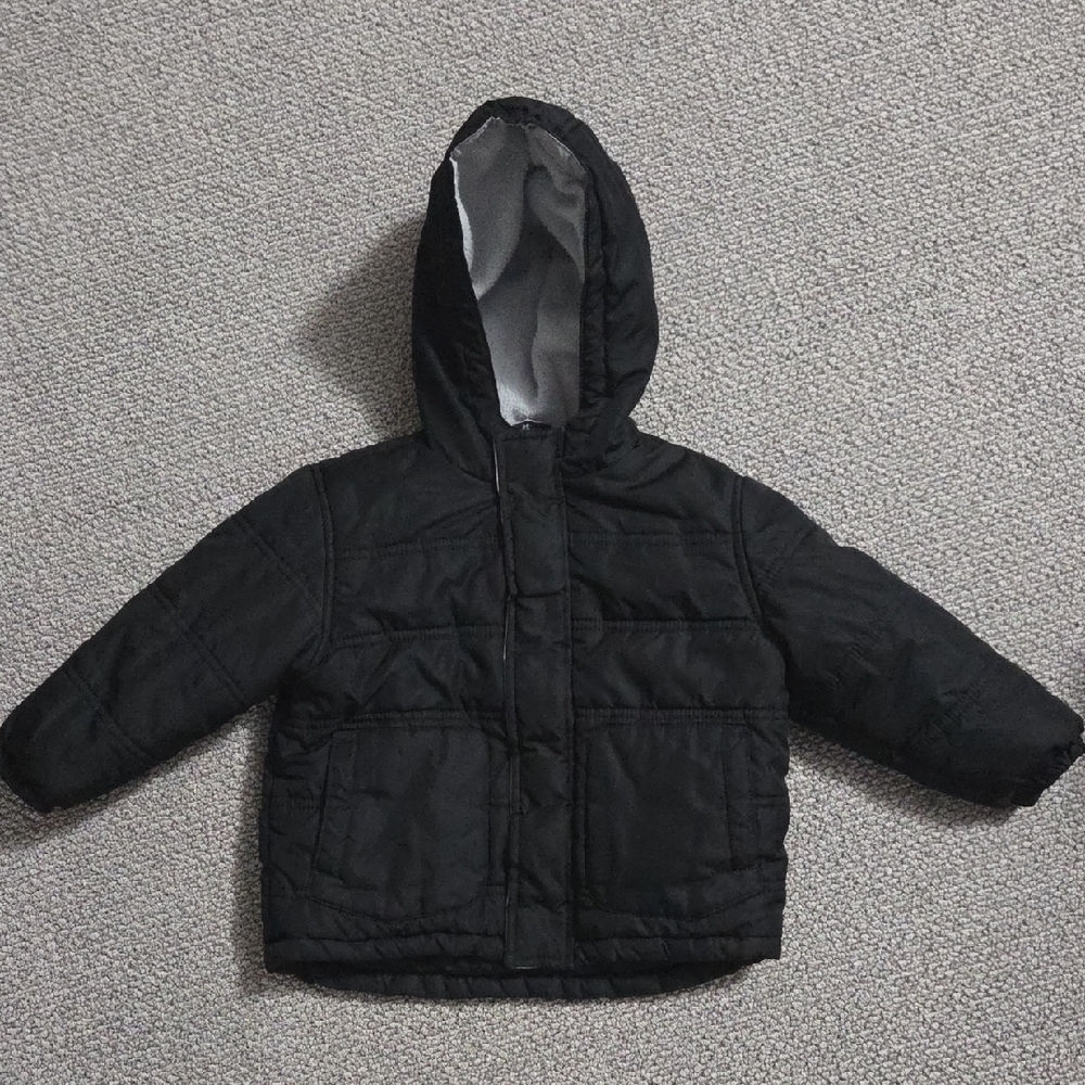 Faded Glory Black and Gray Jacket #4